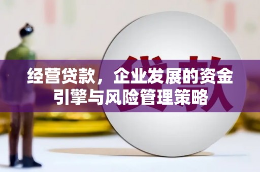 梧州经营贷款，企业发展的资金引擎与风险管理策略