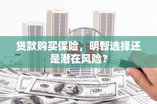 梧州贷款购买保险，明智选择还是潜在风险？