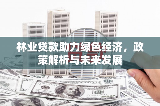 梧州林业贷款助力绿色经济，政策解析与未来发展