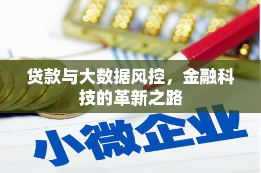 梧州贷款与大数据风控，金融科技的革新之路