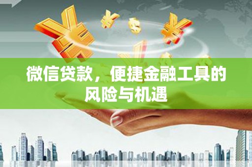 梧州微信贷款，便捷金融工具的风险与机遇