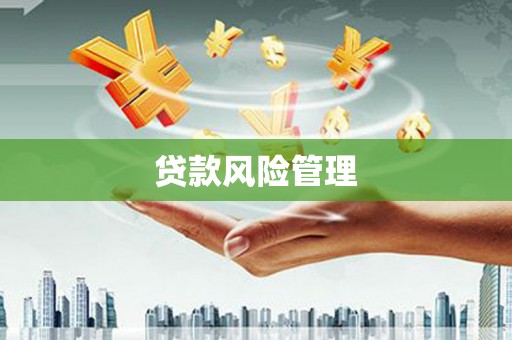 梧州贷款风险管理