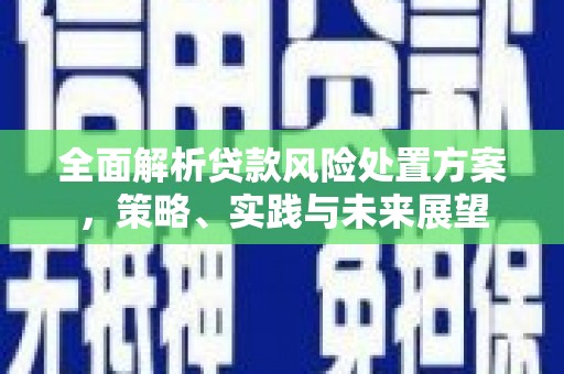 梧州全面解析贷款风险处置方案，策略、实践与未来展望