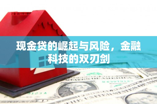 梧州现金贷的崛起与风险，金融科技的双刃剑