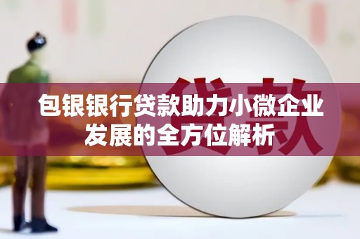 梧州包银银行贷款助力小微企业发展的全方位解析