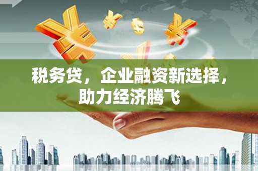梧州税务贷，企业融资新选择，助力经济腾飞