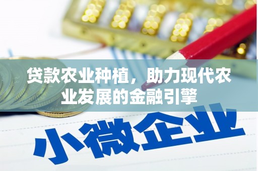 梧州贷款农业种植，助力现代农业发展的金融引擎