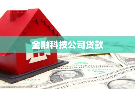 梧州金融科技公司贷款