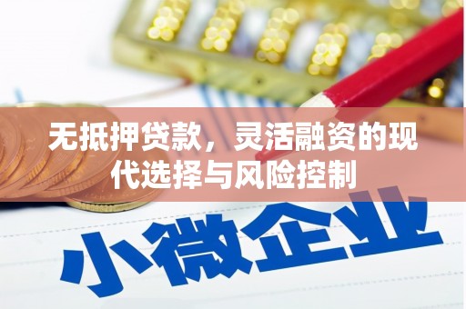 梧州无抵押贷款，灵活融资的现代选择与风险控制