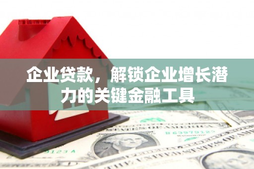 梧州企业贷款，解锁企业增长潜力的关键金融工具