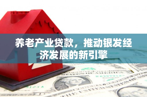 梧州养老产业贷款，推动银发经济发展的新引擎