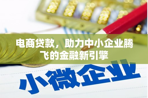 梧州电商贷款，助力中小企业腾飞的金融新引擎