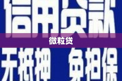 梧州微粒贷