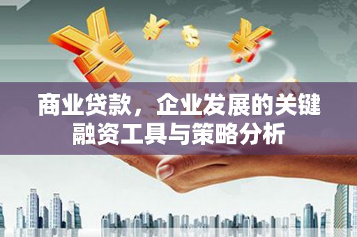 梧州商业贷款，企业发展的关键融资工具与策略分析