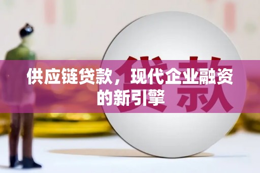 梧州供应链贷款，现代企业融资的新引擎