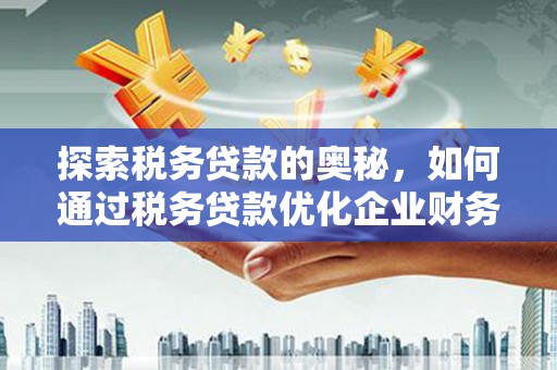 梧州探索税务贷款的奥秘，如何通过税务贷款优化企业财务