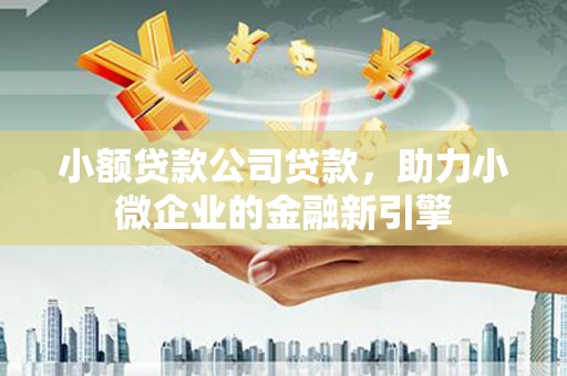 梧州小额贷款公司贷款，助力小微企业的金融新引擎