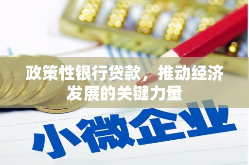 梧州政策性银行贷款，推动经济发展的关键力量