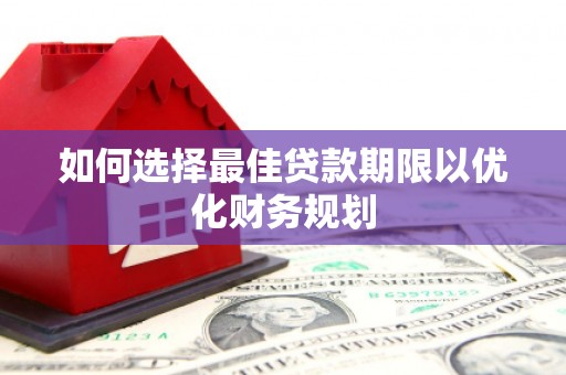 梧州如何选择最佳贷款期限以优化财务规划