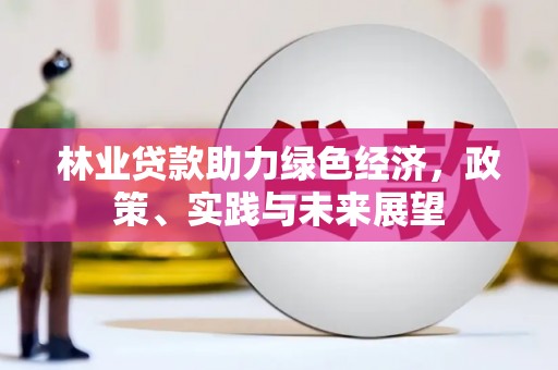 梧州林业贷款助力绿色经济，政策、实践与未来展望