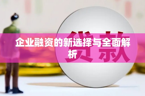 梧州企业融资的新选择与全面解析